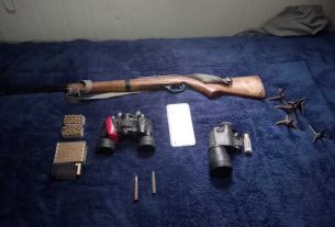 Confiscan armas y municiones de calibre 22 a supuestos contrabandistas en Pehisani