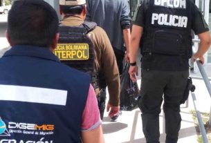 Decena de extranjeros ilegales son trasladados a la frontera de Villazón; serán expulsados del país