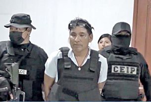Aprehenden a tres implicados en los avasallamientos suscitados en la localidad de Guarayos
