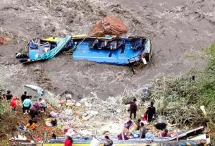 Perú: Un bus cayó a un precipicio; Hay seis muertos, 25 heridos y siete desaparecidos