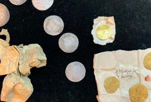 Alemania: Encuentran monedas de oro y plata en una iglesia gótica