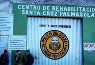 En el primer mes de 2025 se reportan cinco muertes en cárceles de Bolivia