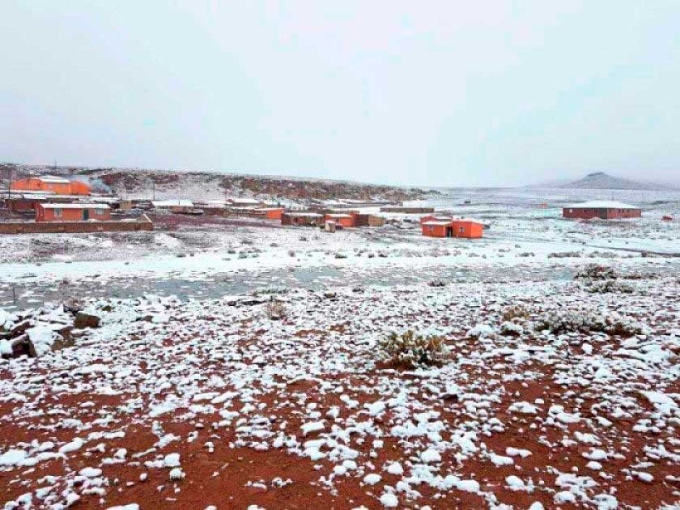 Potosí: Temperaturas llegan a un extremo de -3 °C