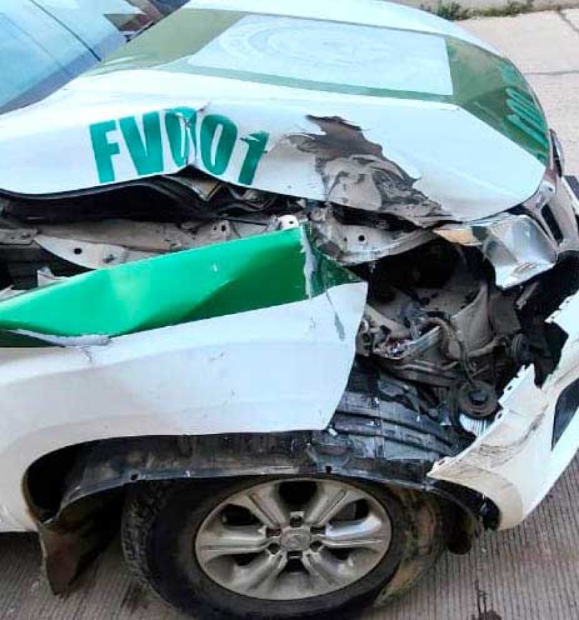 Potosí: Un parpadeo del conductor provoca un accidente