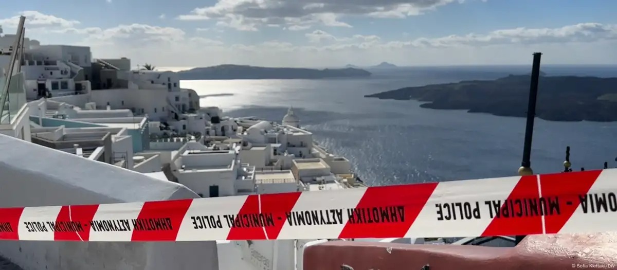 Temblores en Santorini, pone en alerta al Gobierno de Grecia