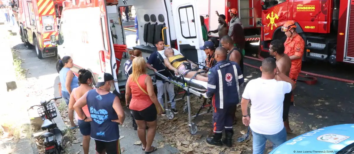 Una fábrica de Brasil se incendia; hay 21 heridos