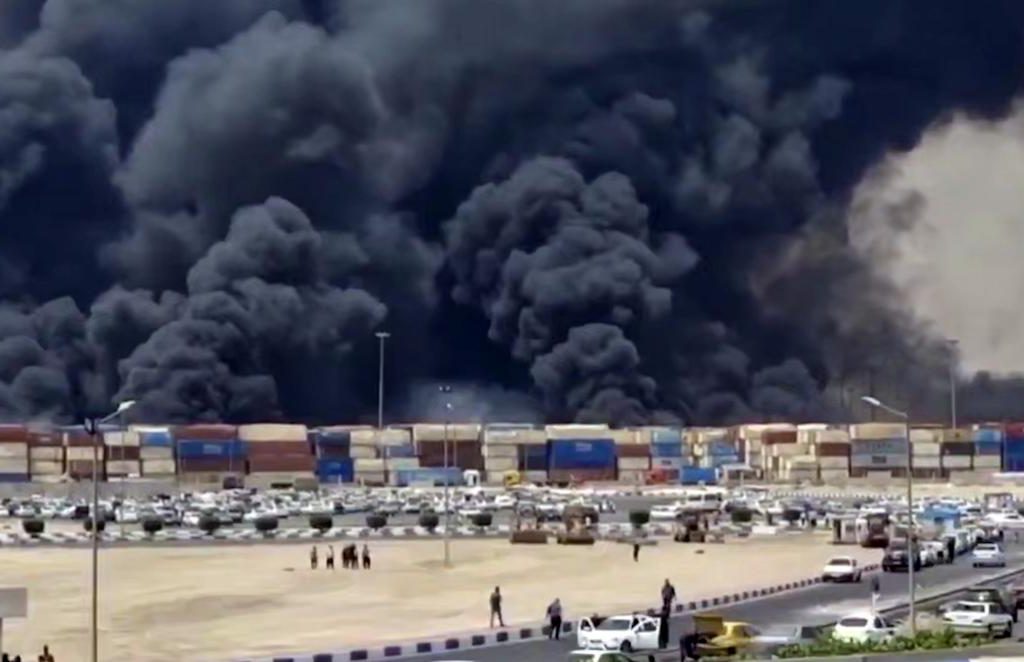 Irán: enorme explosión deja 4 muertos y 516 heridos