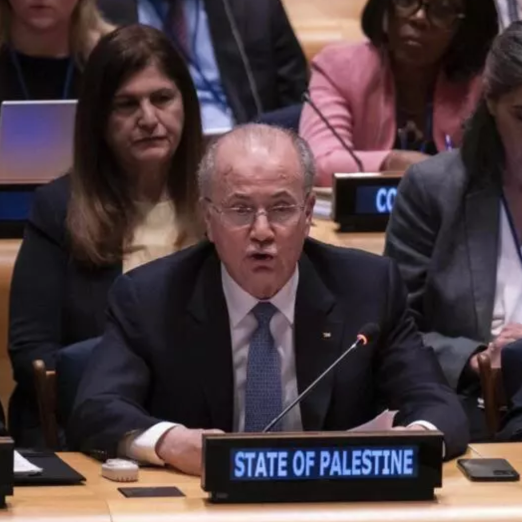 En Nueva York, 15 países occidentales llaman a reconocer al Estado palestino